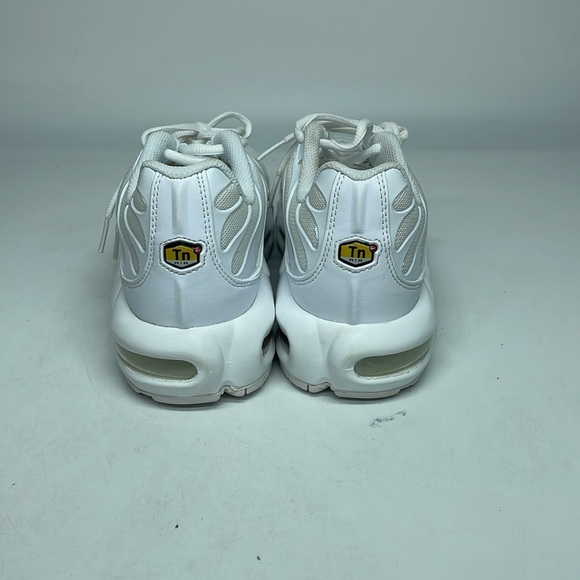 Women’s Nike Air Max Plus Triple White 2021 DM2362-100 USED - Picture 4 of 7